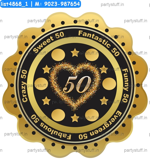 Golden Black 50th Anniversary kukuba