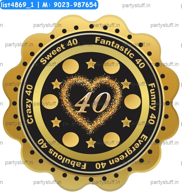 Golden Black 40th Anniversary kukuba