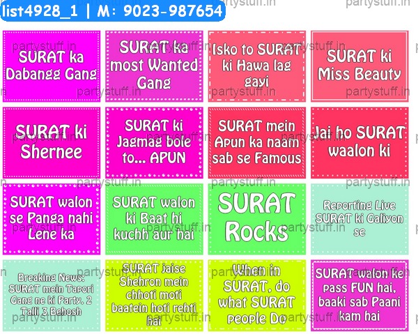 SURAT city Speech Bubbles