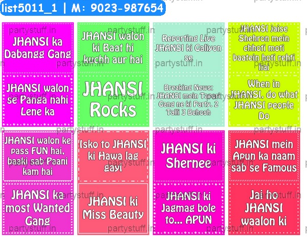 Jhansi City Speech bubbles