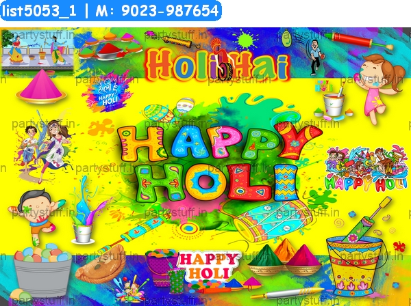 holi theme dance