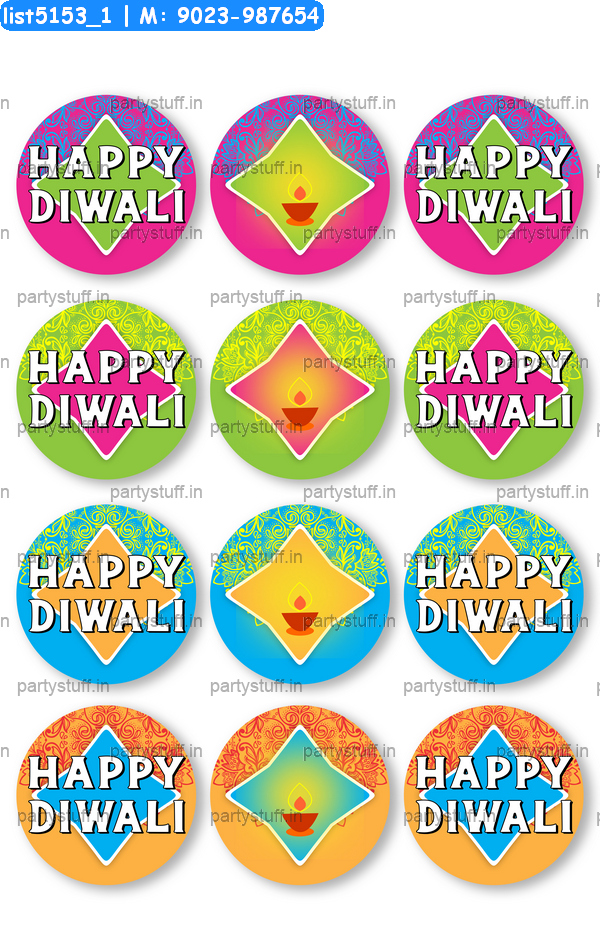 Diwali Cake Toppers