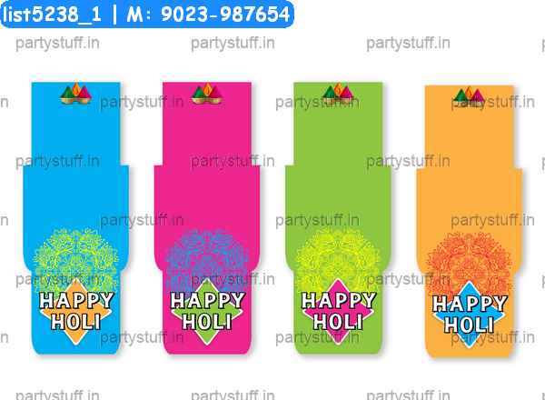 Holi Money Envelopes small