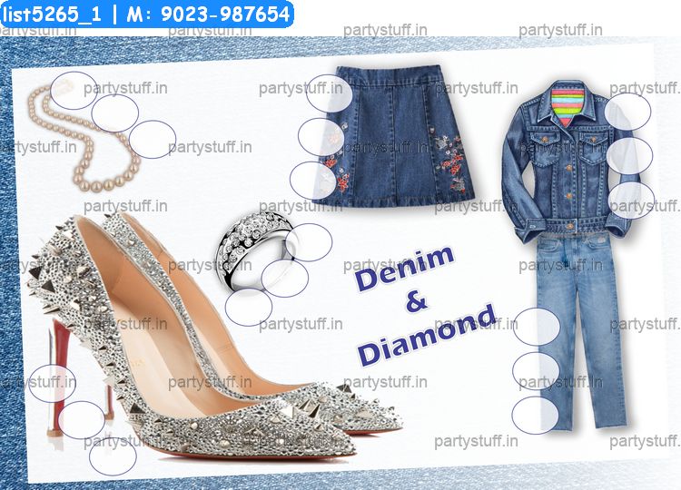 Denim and Diamonds Party Invitation, Blue Jeans Bling Birthday Invitation,  Modern Glitter Sparkle Jewels Printable Digital Party Invitation - Etsy