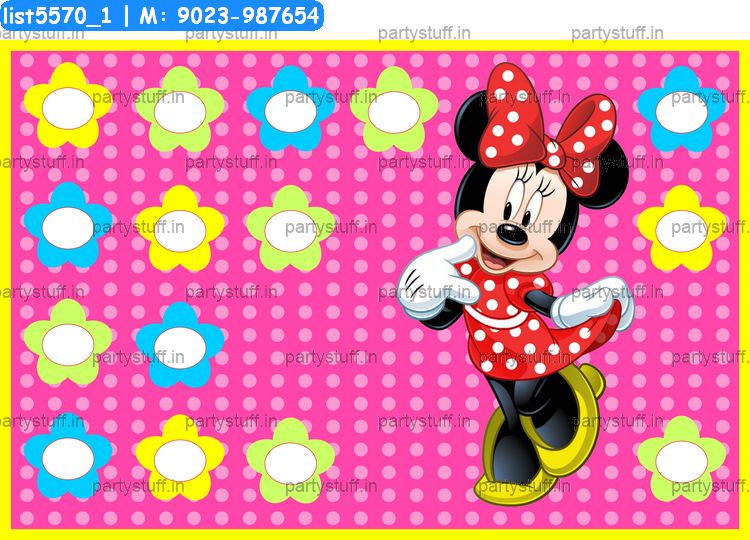 Mickey Mouse Tambola Housie