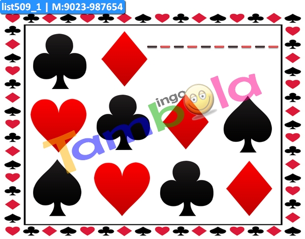 Playing Cards Mobile Number kukuba 1