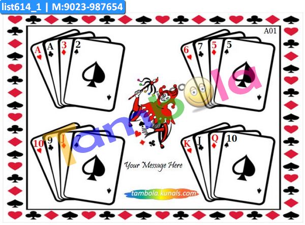 Playing Cards kukuba 6