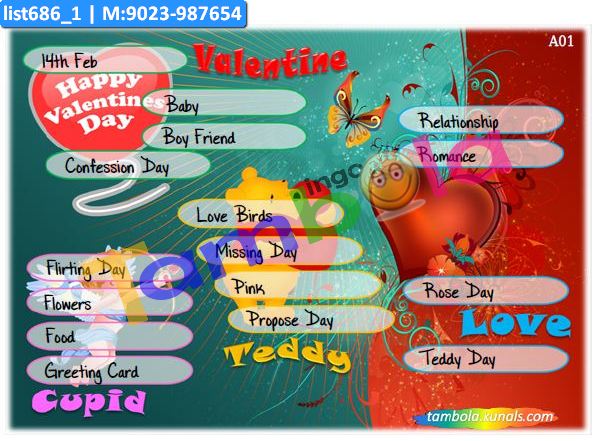 Valentine Items kukuba 2