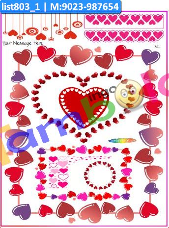 Valentine Item Count 1