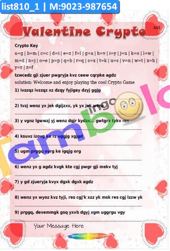 Valentine Crypto 2