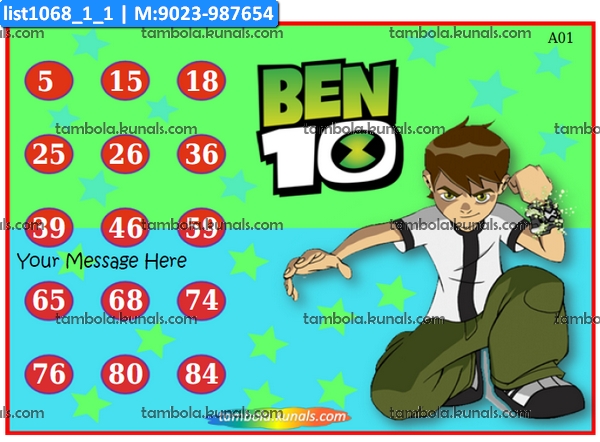 Ben 10 kukuba 1