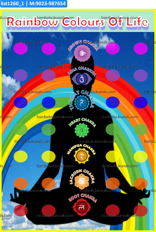 Rainbow Chakras kukuba 1