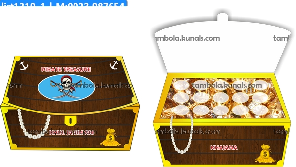 Pirate Treasure kukuba 1