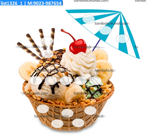 Ice Cream Sundae kukuba 1