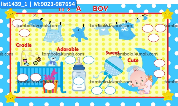 Boy Baby Shower kukuba 1