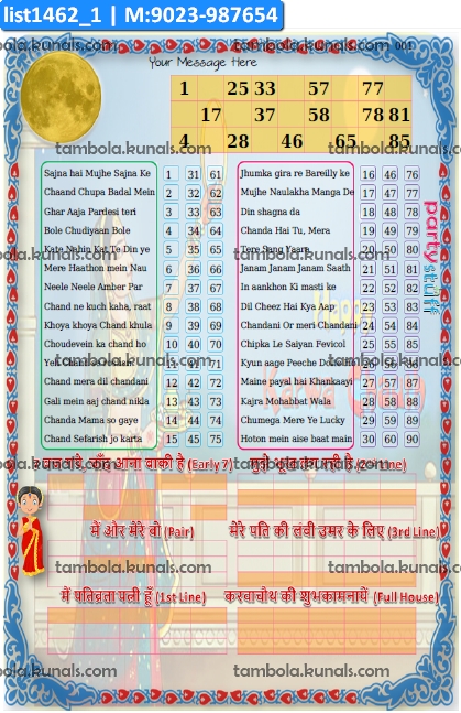 Karwachauth Songs Dividend Grid kukuba 1