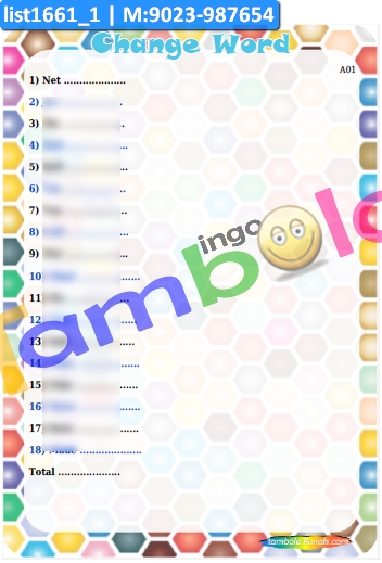 Change Word Alphabet