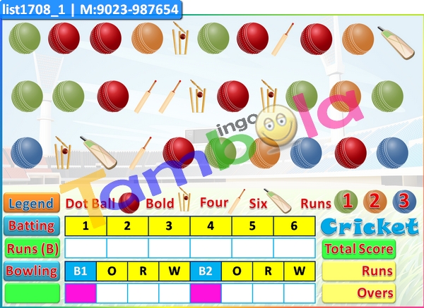 Cricket Score Calculation Easy