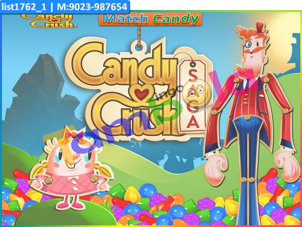 Candy Crush 20 Match Numbering