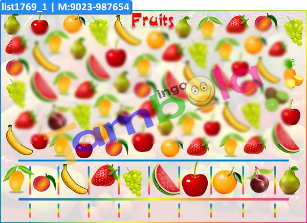 Fruits Count