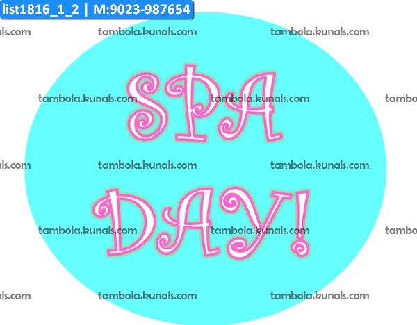 Spa Speech Bubbles 1