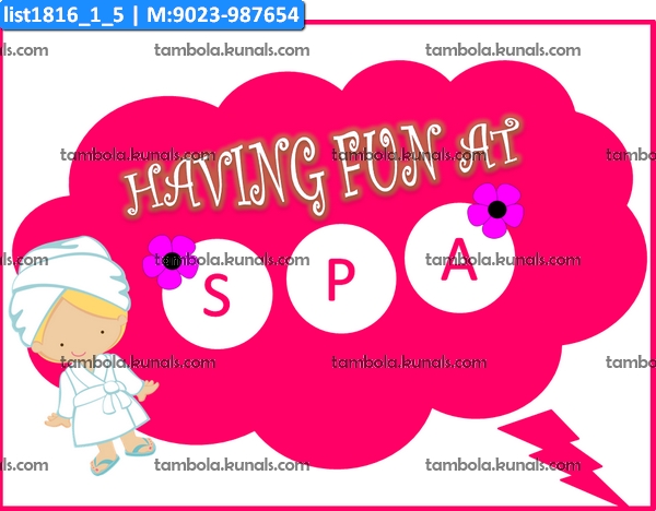 Spa Speech Bubbles 1