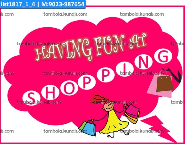 Shopping Speech Bubbles 1