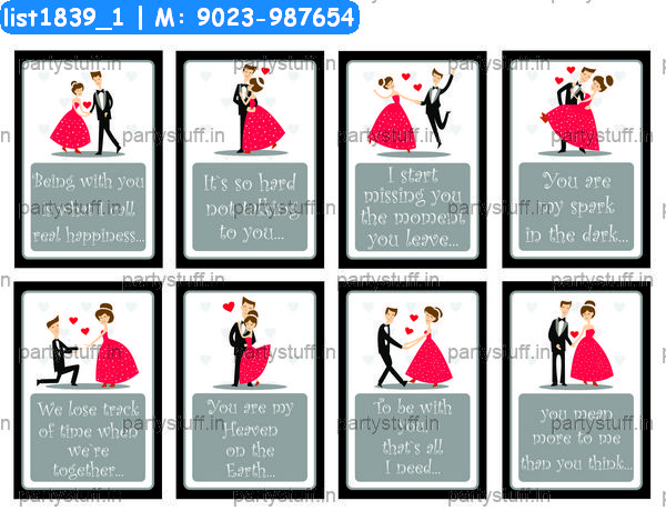 Romantic Couple Cards