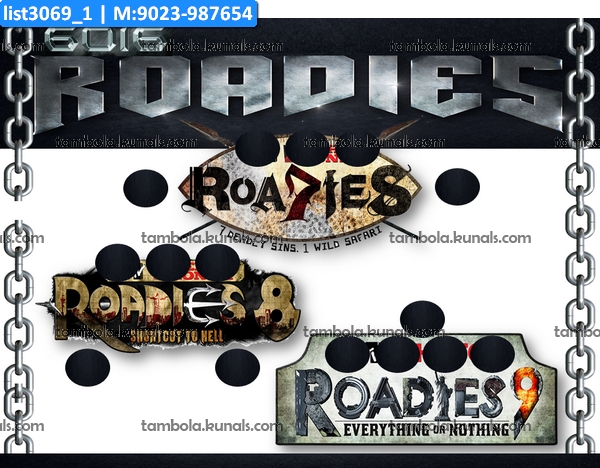 Roadies kukuba 1