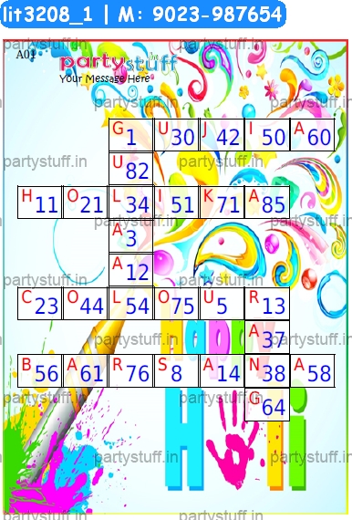 Holi Crossword Kukuba 2