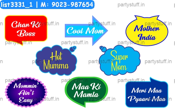 Mother Speech Bubbles