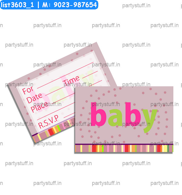 Baby Invitation Card