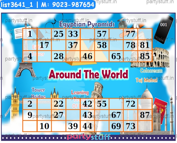 Around the World Classic Grids Duet