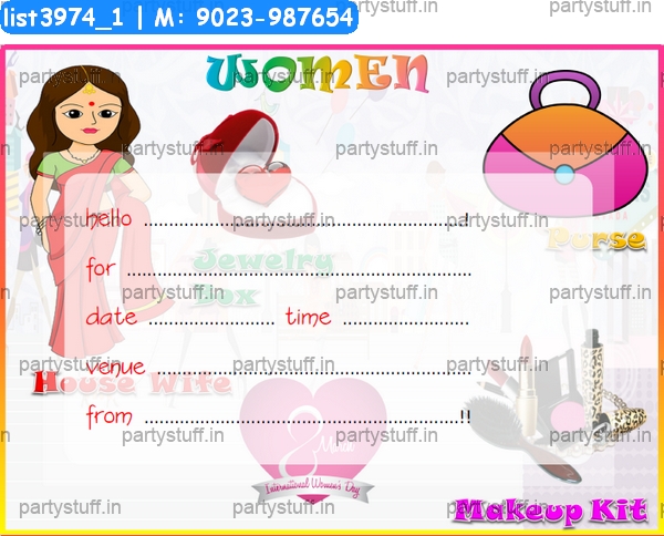 Women Invitation Card 2