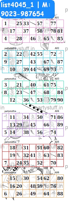 Janmashtami Hexa Classic Grids