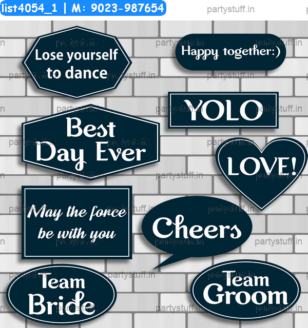 Wedding Speech Bubbles 7