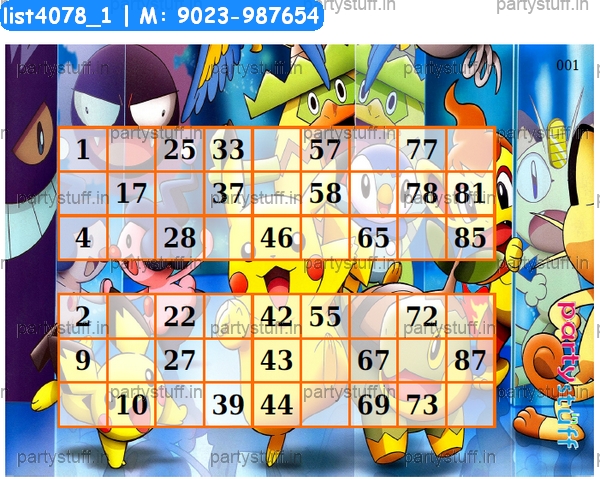 Pokemon Duet classic grids 2