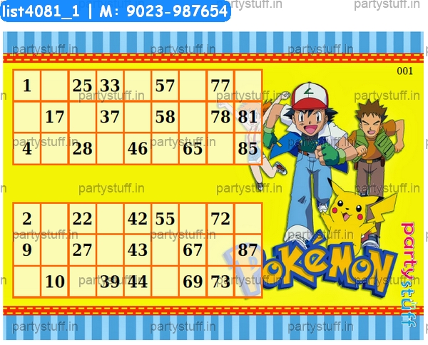 Pokemon Duet classic grids 4