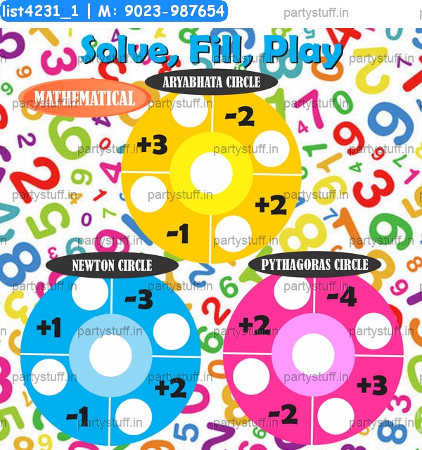 Solve Fill Play Mathematics kukuba