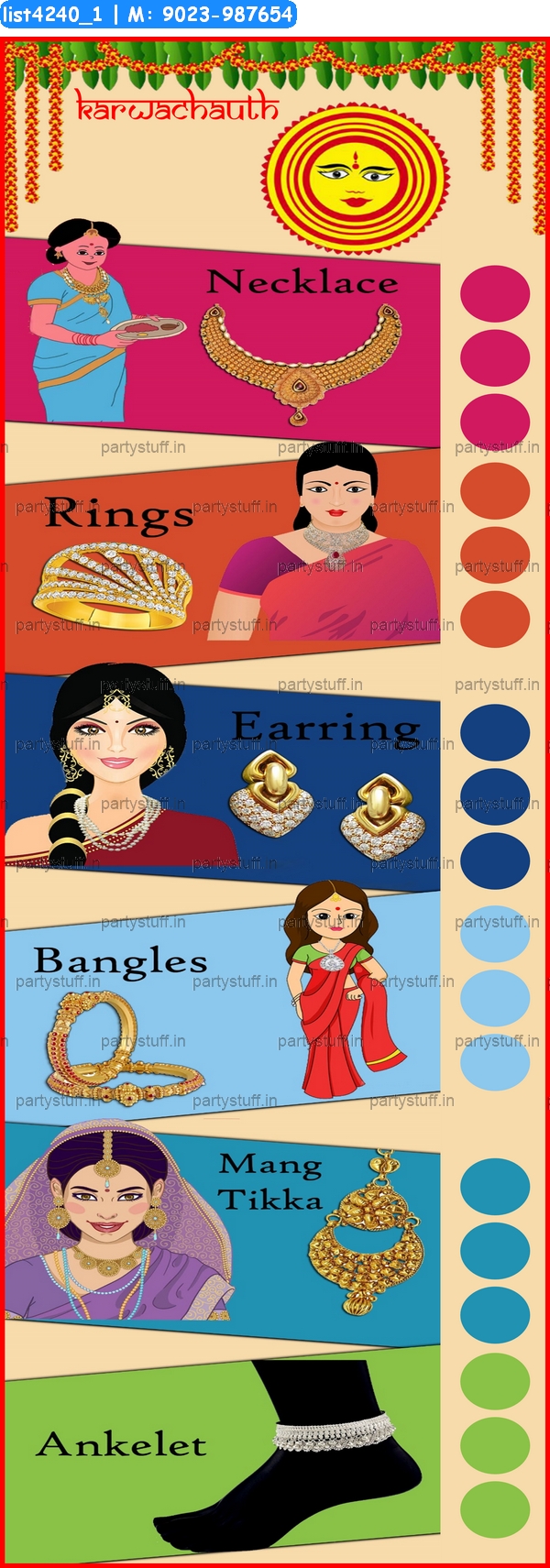 Karwachauth Jewellery kukuba 2