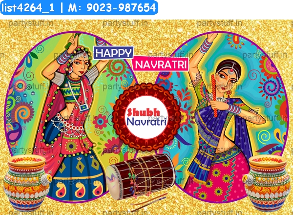 Navratri Wall Flex