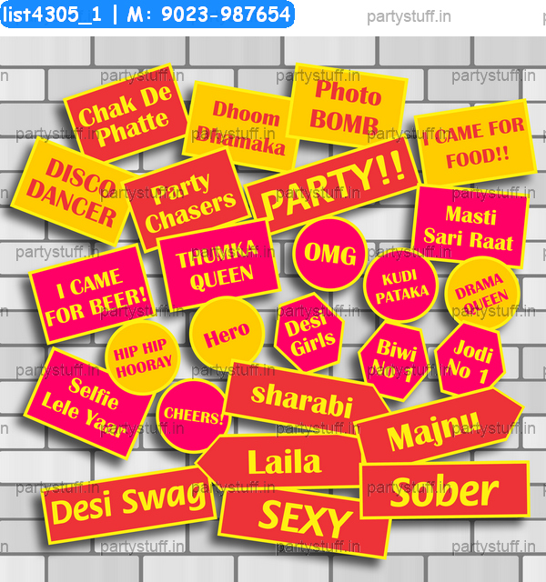 Party Speech Bubbles 16