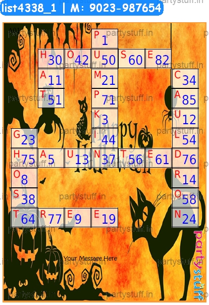 Halloween Crossword kukuba 2