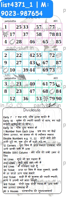 Karwachauth dividends triplet classic grids