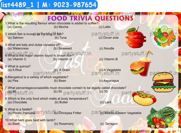 Food Trivia