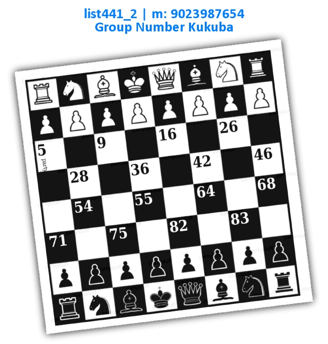 Chess kukuba 1 list441_2 PDF Tambola Housie