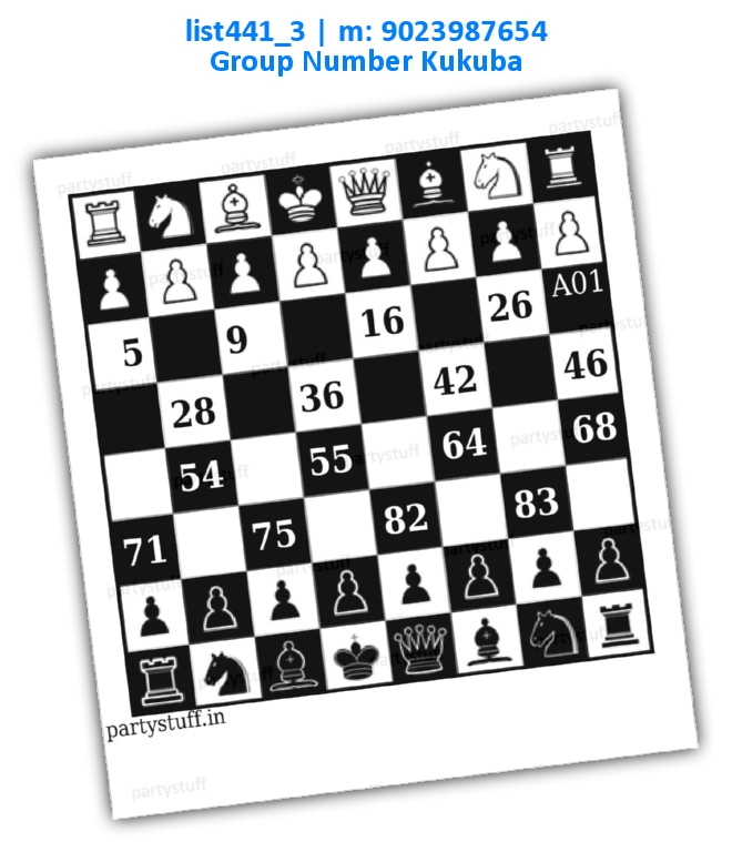 Chess kukuba 1 list441_3 Image Tambola Housie
