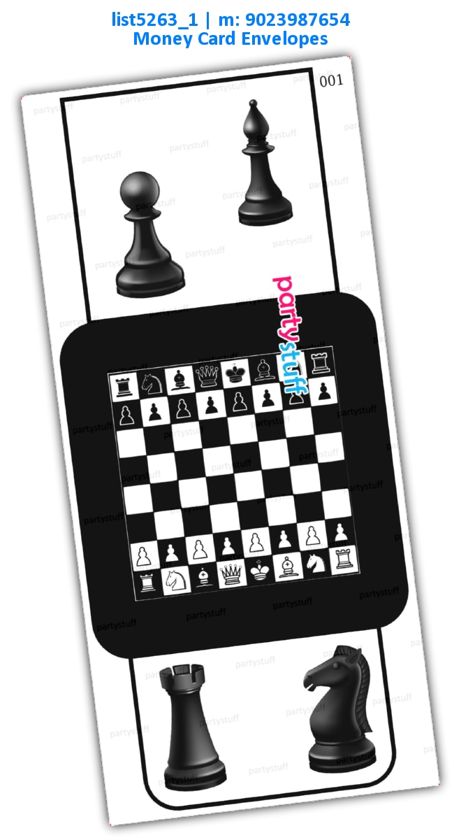 Chess | Printed list5263_1 Printed Envelopes