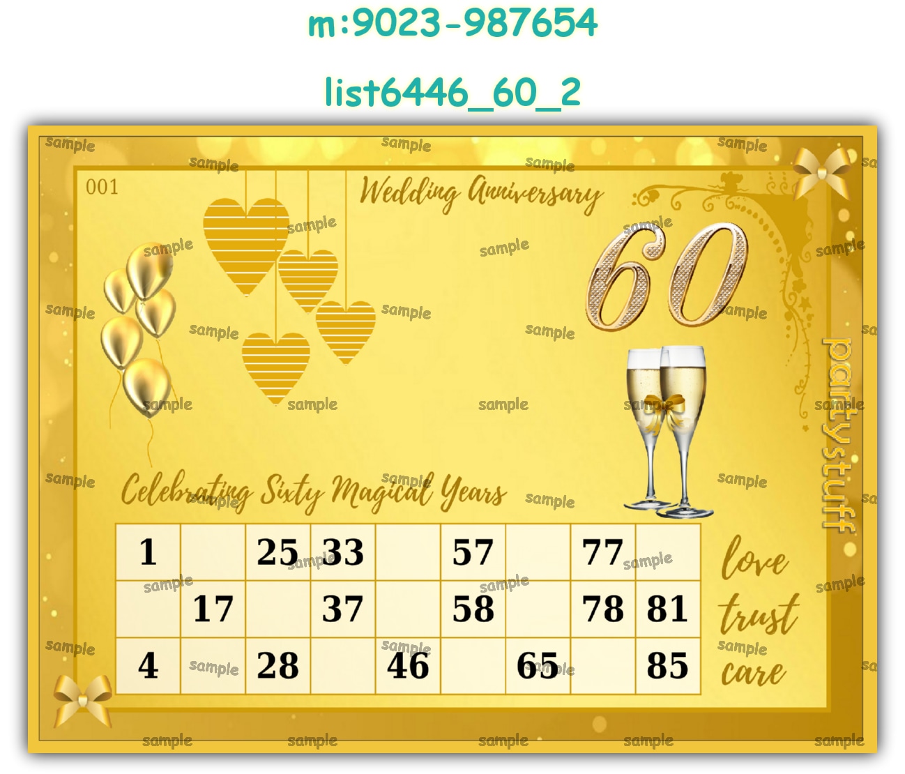 Tambola Housie | PDF list6446_60_2 PDF Tambola Housie