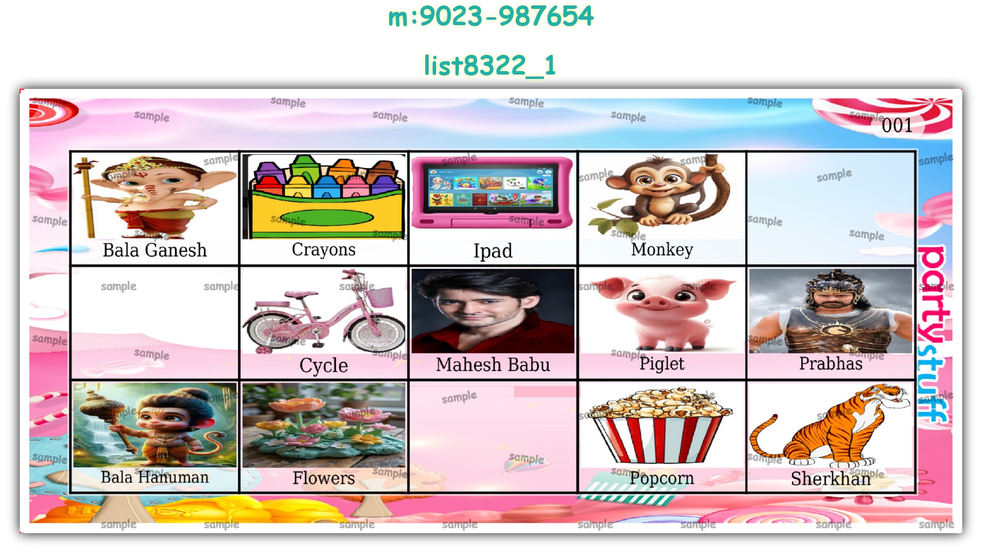 Tambola Housie | PDF list8322_1 PDF Tambola Housie